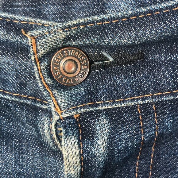Men’s Vintage Selvedge Levis 505-0217 ,034 button - Picture 4 of 13